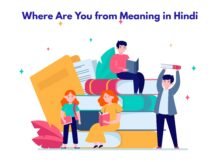 Where are you from meaning in Hindi-min